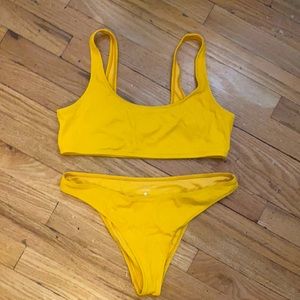 Pacsun LA hearts bikini set